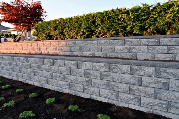 Concrete Retaining Wall Installation in Lafayette