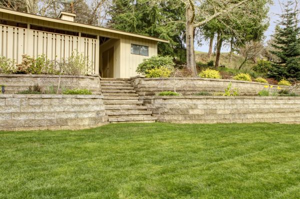 Retaining Wall Construction in Lafayette